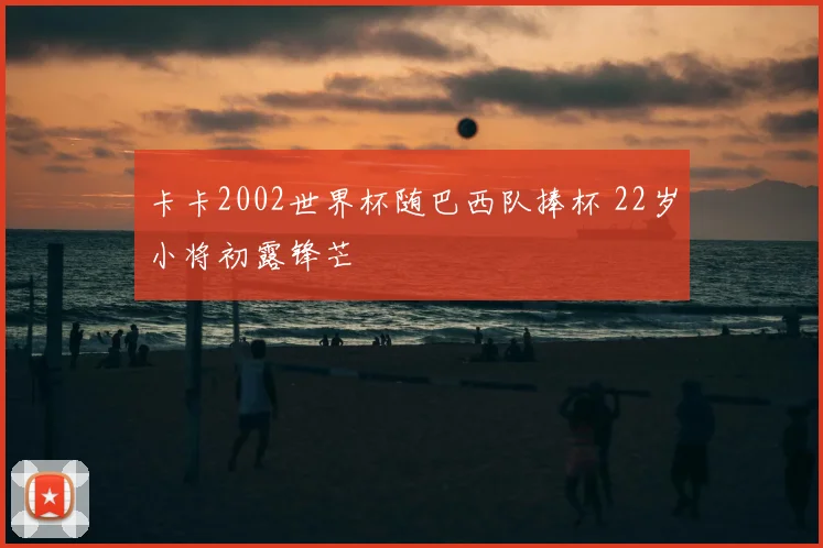 卡卡2002世界杯随巴西队捧杯 22岁小将初露锋芒