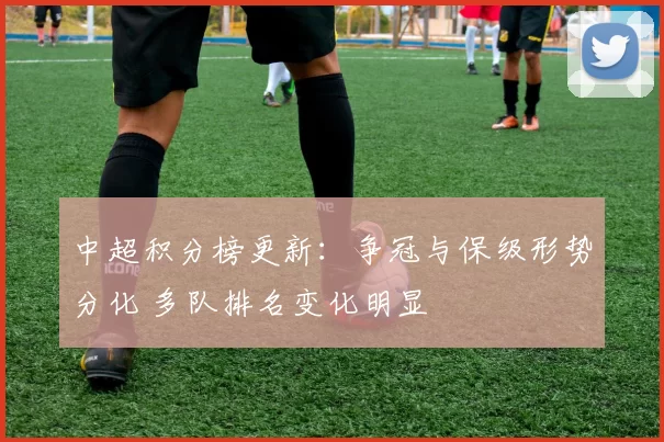 中超积分榜更新:争冠与保级形势分化 多队排名变化明显